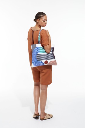 BLUE TOTE BAG RUISSEAU BAG from Cool and Conscious