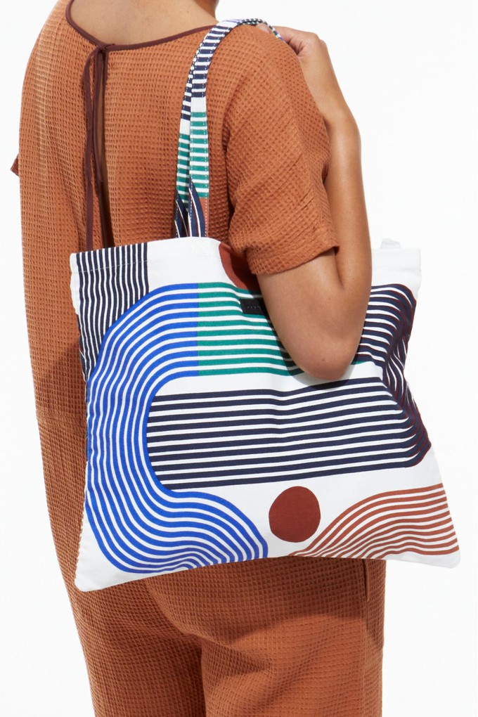 BLUE TOTE BAG RUISSEAU BAG from Cool and Conscious