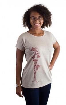 Fairwear Hanf Shirt Women Rising via Life-Tree