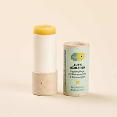 Lippenpflege mit Bienenwachs und Zitronengras, bio & plastikfrei - 10g via 4peoplewhocare