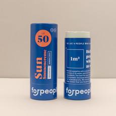 Feste Sonnencreme - LSF50 via 4peoplewhocare