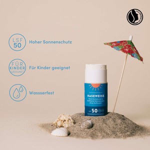 Feste Naturkosmetik Sonnencreme LSF50 - 60g from 4peoplewhocare