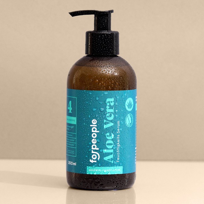 Aloe Vera Serum - 99,6% Pumpspender from 4peoplewhocare