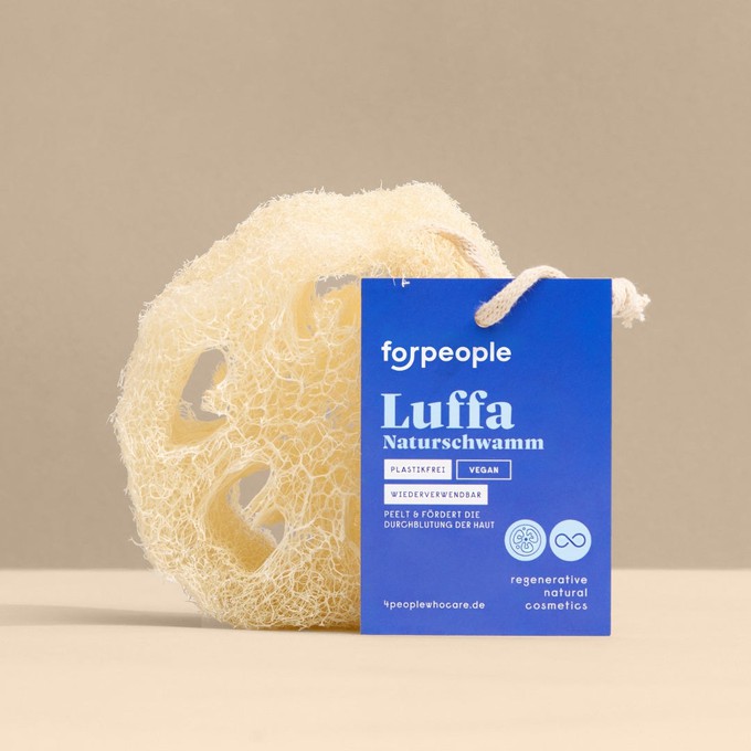 Luffa Duschschwamm - Reinigung & Peeling from 4peoplewhocare