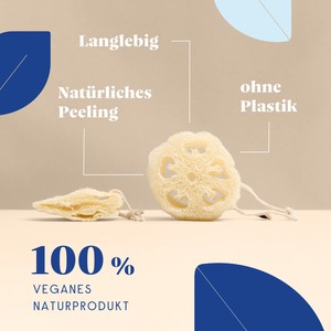 Luffa Duschschwamm - Reinigung & Peeling from 4peoplewhocare