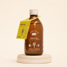 Körperöl mit Sanddorn und Lemongras Duft, vegan und bio - 250ml via 4peoplewhocare