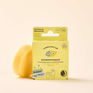 Feste Handcreme Refiller- Bienenwachs from 4peoplewhocare