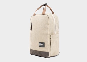 Small Hemp Backpack in Beige and Green from 8000kicks
