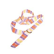 Colourful Striped Cotton Belt via Abury