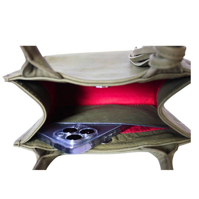 Mini Leather Tote Bag from Abury