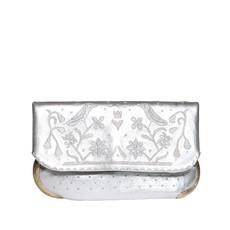 Lovebirds Evening Clutch Bag in Silver from Abury