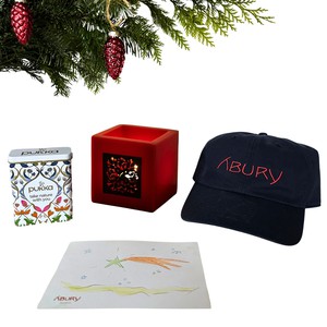 Supporter Christmas Set – Cap, Wax Lantern, Tea & Hand-Painted Postcard from Abury