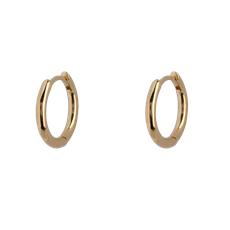 Pretty Basic | Earring Medium | Gold via AdornPay