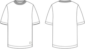 Regular Fit T-Shirt KOS aus reiner Bio Baumwolle from AFORA.WORLD
