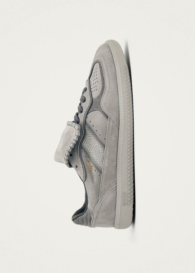 Tb.490 Club Suede Pale Grey Leather Sneakers from Alohas