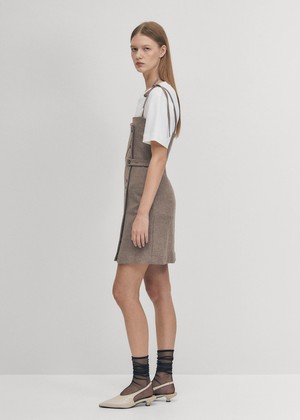 Gala Taupe Dress from Alohas