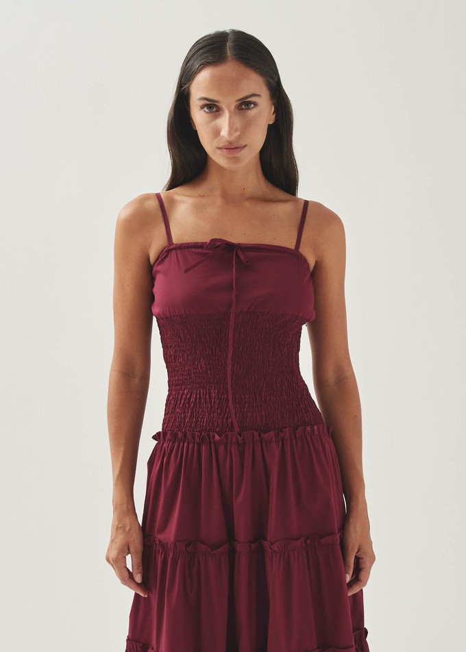 Masami Burgundy Dress from Alohas