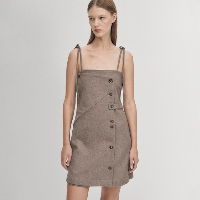 Gala Taupe Dress from Alohas