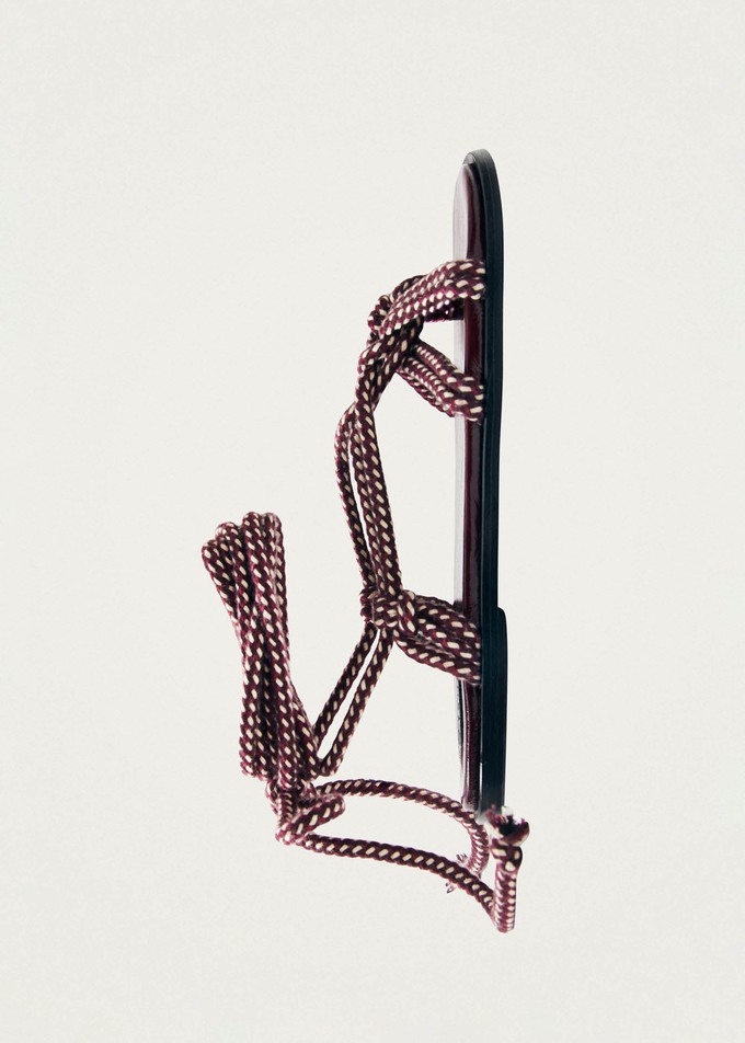 Tory Burgundy Sandals from Alohas