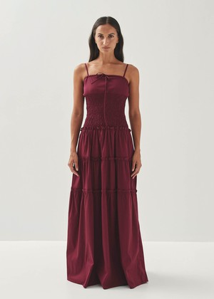 Masami Burgundy Dress from Alohas