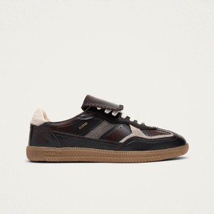 Tb.490 Club Brushed Dark Chocolate Leather Sneakers from Alohas