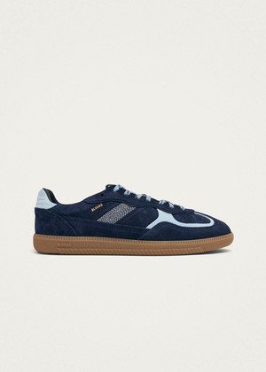 Tb.490 Rife Blue Tones Leather Sneakers from Alohas