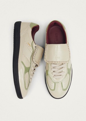 Tb.490 Club Patent Cream Leather Sneakers from Alohas