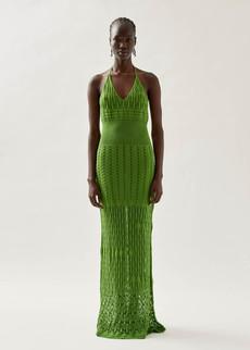 Gabrielle Green Dress via Alohas