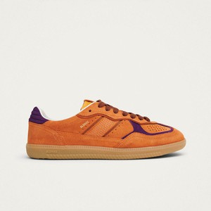 Tb.490 Rife Orange Leather Sneakers from Alohas