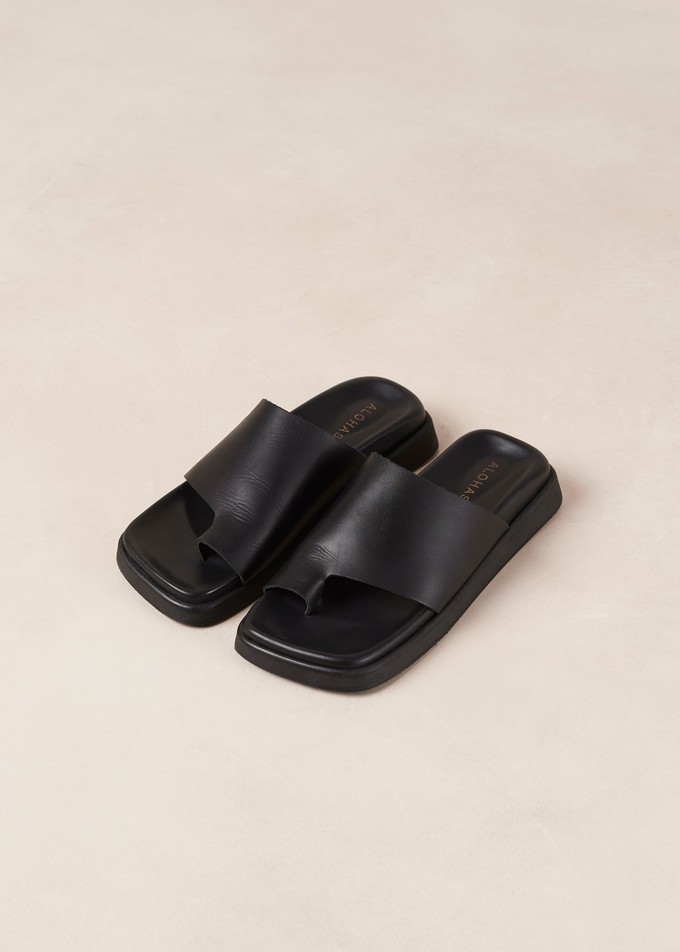 Toe Ring Flop Black from Alohas