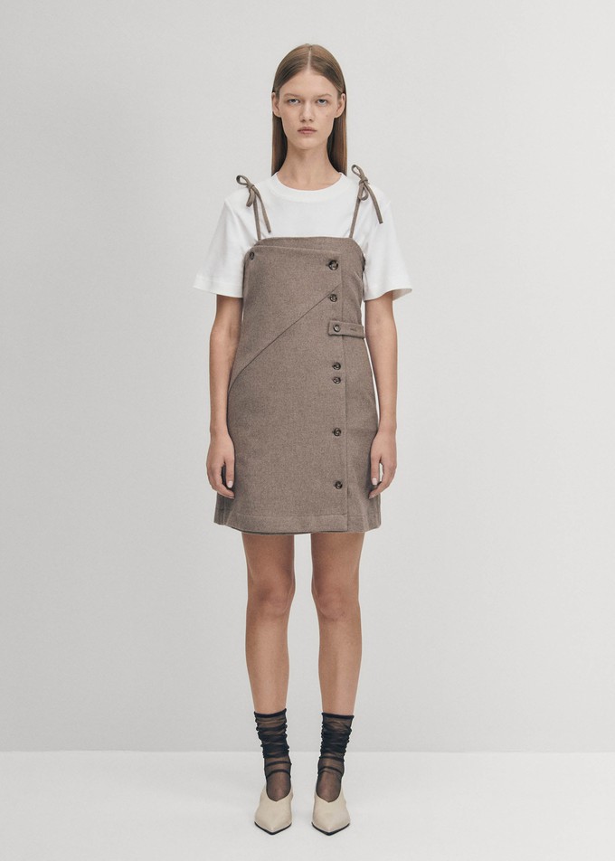 Gala Taupe Dress from Alohas