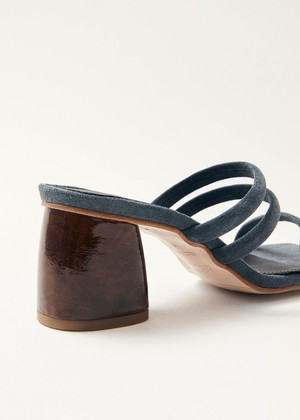 Indiana Grey Leather Sandals from Alohas