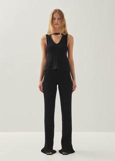Gina Black Trousers via Alohas