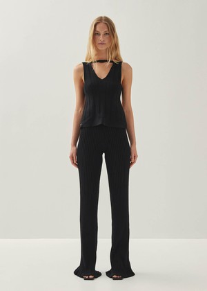 Gina Black Trousers from Alohas