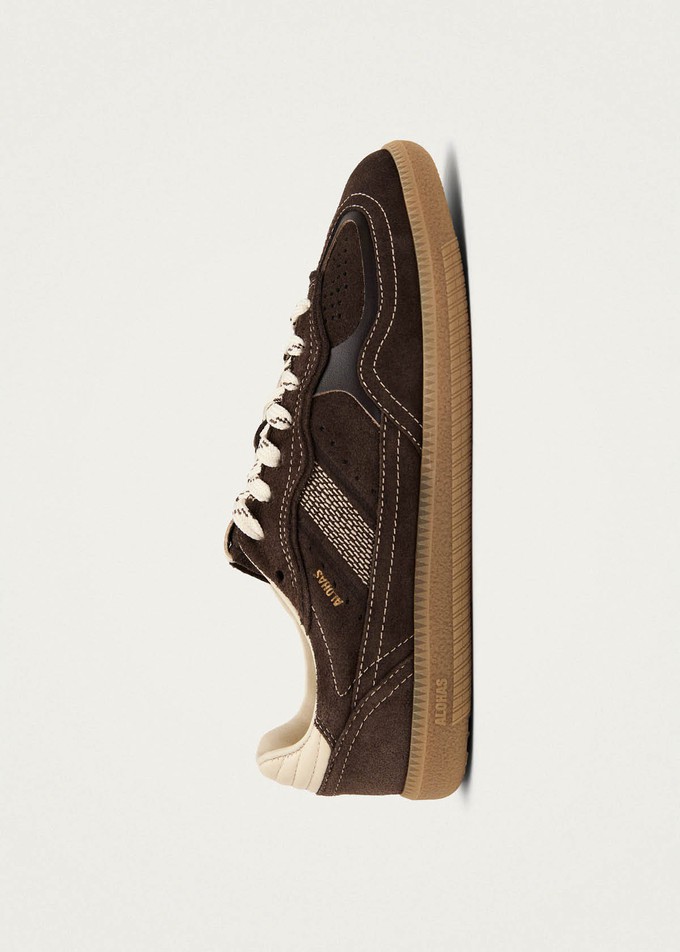Tb.490 Rife Chocolate Cream Leather Sneakers from Alohas
