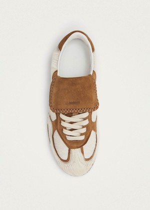 Tb.490 Club Soft Tan Leather Sneakers from Alohas