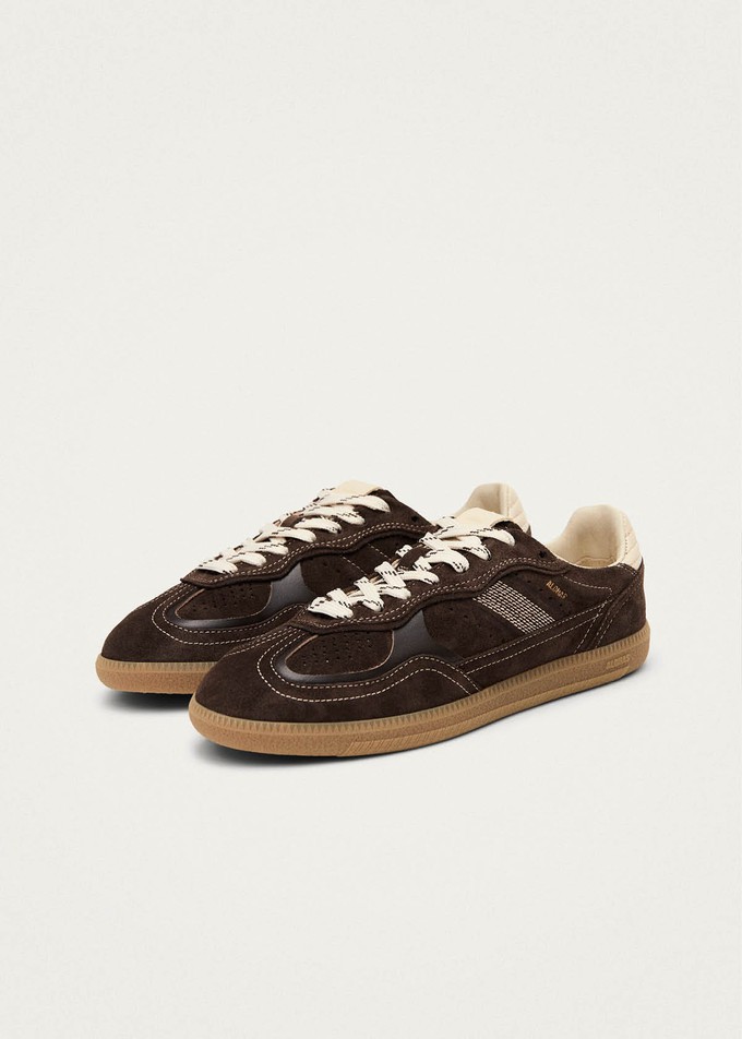 Tb.490 Rife Chocolate Cream Leather Sneakers from Alohas