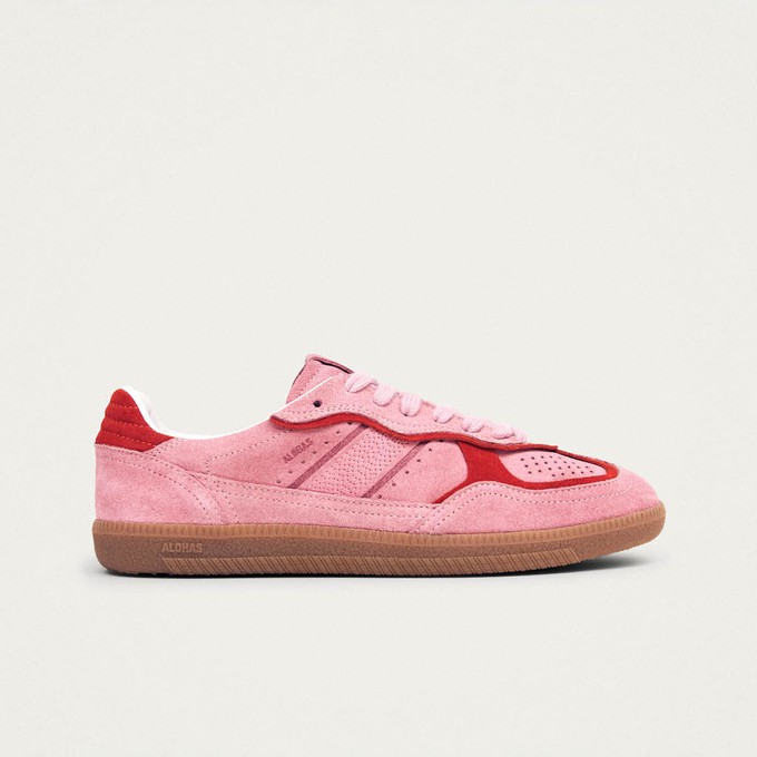Tb.490 Rife Sea Pink Leather Sneakers from Alohas