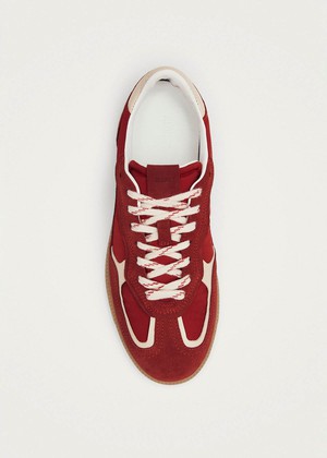 Tb.490 Rife Sheen Red Leather Sneakers from Alohas