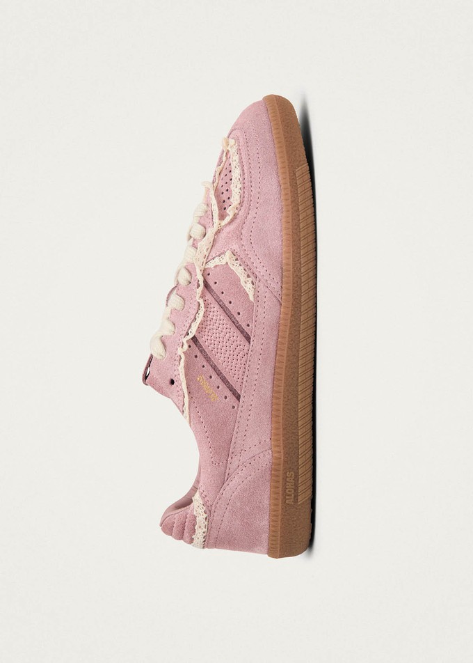 Tb.490 Crochet Pink Leather Sneakers from Alohas