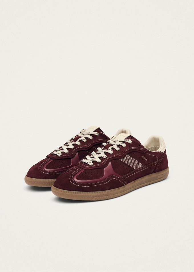 Tb.490 Rife Burgundy Cream Leather Sneakers from Alohas