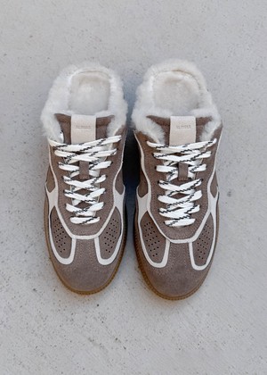 Tb.490 Mule Furry Taupe Sneakers from Alohas