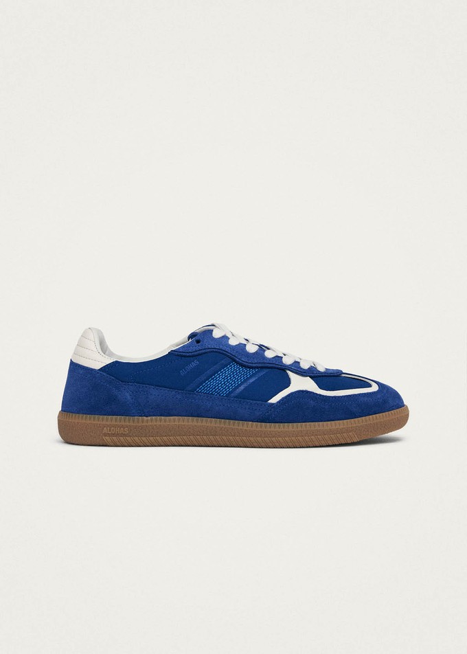 Tb.490 Rife Sheen Blue Leather Sneakers from Alohas