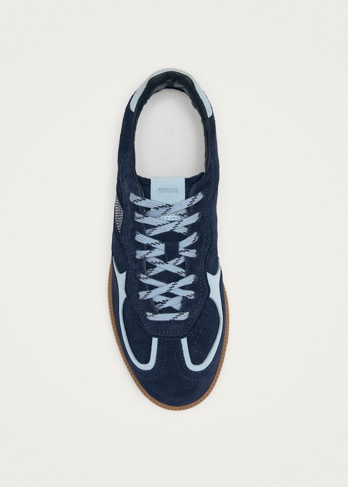 Tb.490 Rife Blue Tones Leather Sneakers from Alohas