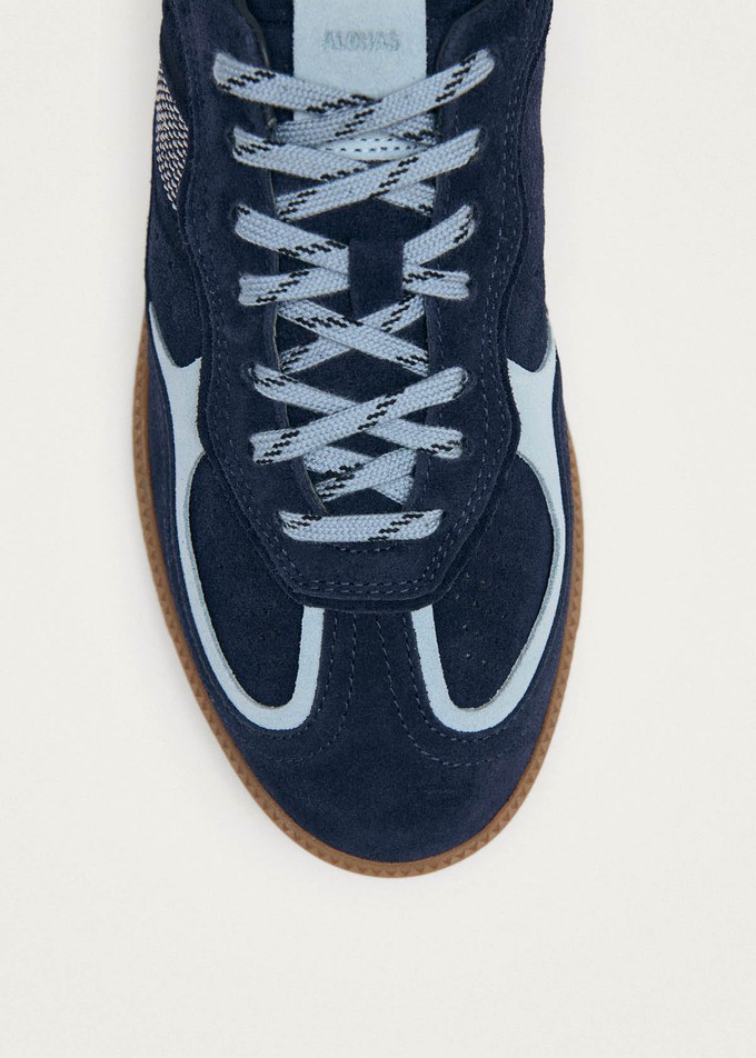Tb.490 Rife Blue Tones Leather Sneakers from Alohas