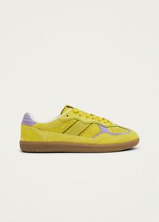 Tb.490 Rife Acid Green Leather Sneakers via Alohas