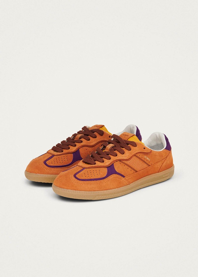 Tb.490 Rife Orange Leather Sneakers from Alohas