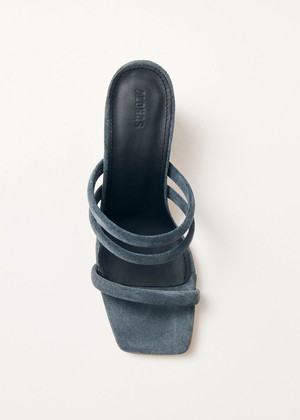 Indiana Grey Leather Sandals from Alohas