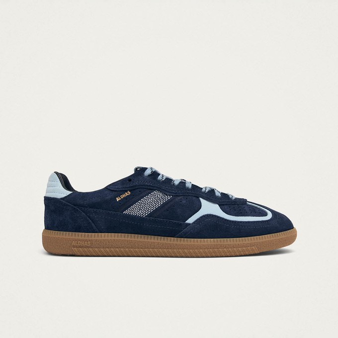 Tb.490 Rife Blue Tones Leather Sneakers from Alohas