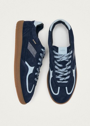 Tb.490 Rife Blue Tones Leather Sneakers from Alohas